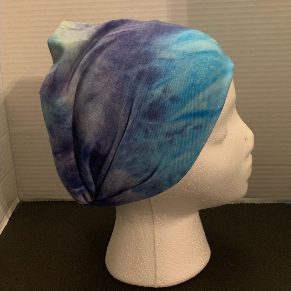 Tie dye Bohemian stretchy yoga headband